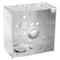 Southwire Electrical Box, 30.3 cu in, Square Box Type, 4 Gangs, Steel, Square Shape 52171-3/4-1 - alternate 1